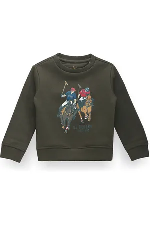 Ralph Lauren Boys Graphic Printed Pullover Sweatshirt