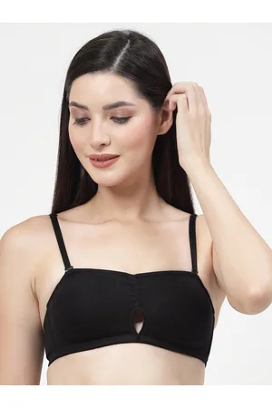 Buy DressBerry Black Solid Non Wired Non Padded Everyday Bra DB