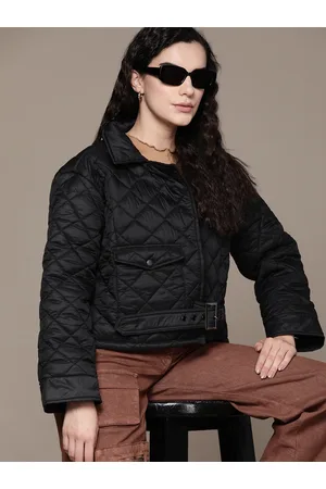 Roadster The Lifestyle Co. Lapel Collar Quilted Jacket