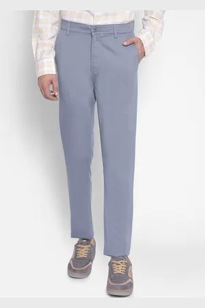 Crimsoune Club Men Slim Fit Mid Rise Trousers