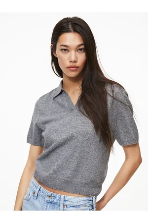 H&M Fine-Knit Polo Shirt