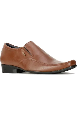 Bata Men Round Toe Formal Slip-On Shoes