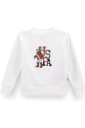 Ralph Lauren Boys Graphic Printed Embroidered Sweatshirt