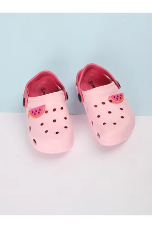 Max Collection Girls Charm Detailed Clogs