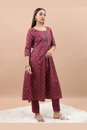 Ketch Ethnic Motifs Printed Regular Kurta With Trousers & Dupatta