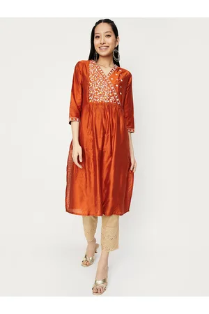 KIG BY AMOHA TRENDZ HEAVY DESIGNER PURE VISCOSE MUSLIN GOWNS
