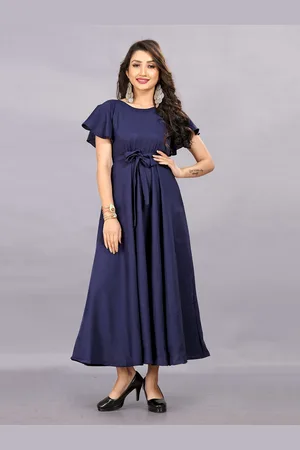Rhey Flared Sleeves Maxi Dress