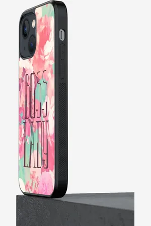 macmerise Boss Lady Printed iPhone 13 Mini Bumper Case Cover