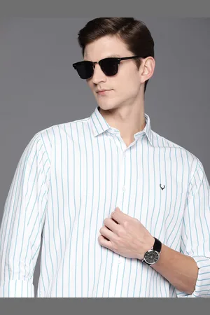 Allen Solly Sport Fit Striped Pure Cotton Casual Shirt