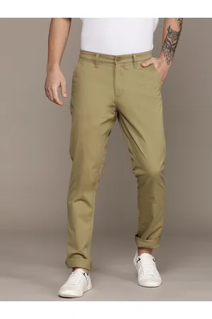 men slim fit chinos trousers