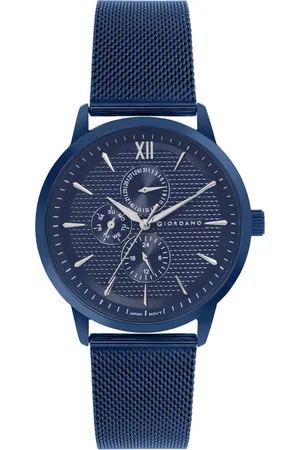 Giordano Men Dial & Bracelet Style Straps Analogue Watch GD-50008-33-Blue