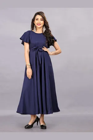 Rhey Flared Sleeves Maxi Dress