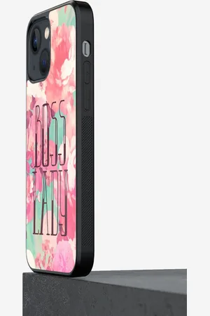 macmerise Boss Lady Printed iPhone 13 Bumper Case Cover