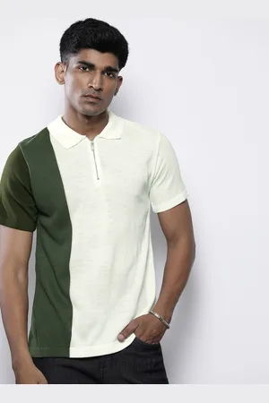 Boohoo Colourblocked Polo Collar T-shirt
