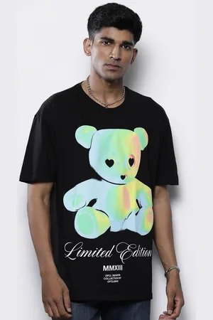 Boohoo Graphic Printed Oversized Pure Cotton T-shirt