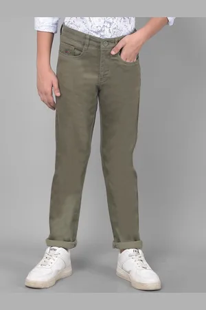 Crimsoune Club Boys Slim Fit Mid-Rise Trouser