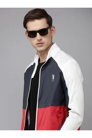 Ralph Lauren Men Colourblocked Windcheater Jacket