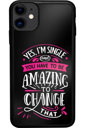 macmerise Unisex Typography Printed iPhone 11 Bumper Case Cover