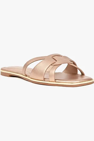 Aldo CADIALDAN Textured Open Toe Flats