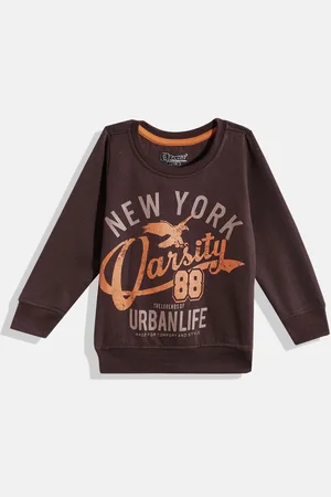 Eteenz Boys Printed Premium Cotton Sweatshirt