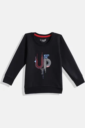 Eteenz Boys Printed Premium Cotton Sweatshirt