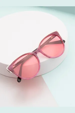 Ted Smith Women Cateye Sunglasses With Polarised Lens SHERLYN_C3