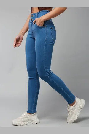 BAESD Women Skinny Fit High-Rise Stretchable Jeans