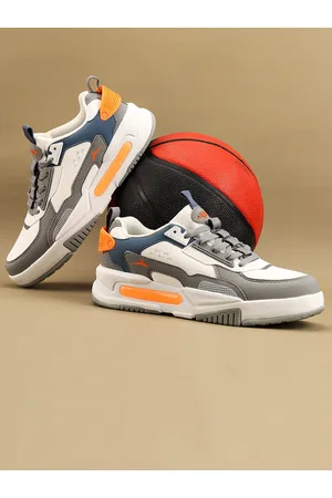 JQR Men SIGNATURE Colourblocked Signature Lightweight Sneakers