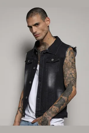 Campus Washed Spread Collar Windcheater Cotton Jacket