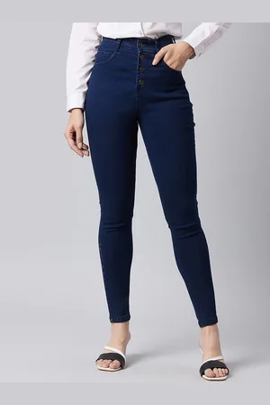 BAESD Women Skinny Fit High-Rise Stretchable Jeans