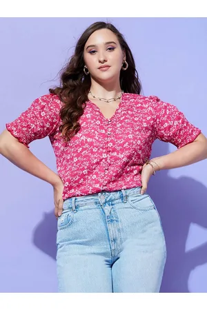 Berrylush Floral & Printed Tops sale - discounted price