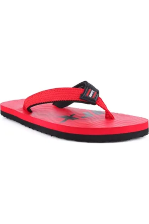 Sparx best sale chappal black