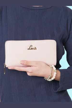 LAVIE Sacy Pro Pink Zip Around Wallet