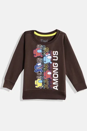 Eteenz Boys Printed Premium Cotton Sweatshirt