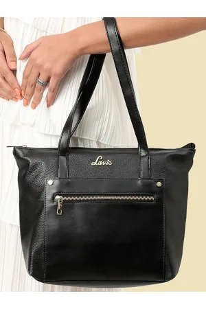 LAVIE Women Black Skylon Small Tote Bag