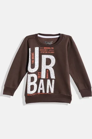 Eteenz Boys Printed Premium Cotton Sweatshirt