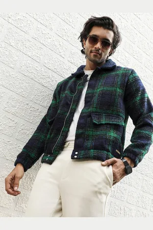 Campus Checked Windcheater Tailored Jacket