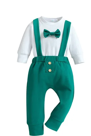 Stylecast Boys Green Top with Pyjamas
