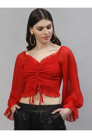 ATHENA Puff sleeves tops new models 2024