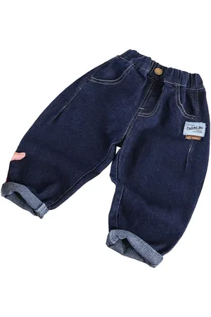 Stylecast Boys Blue Relaxed Fit Mid-Rise Clean Look Stretchable Jeans