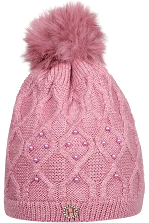 Loom Legacy Women Self Design Acrylic Wool Beanie
