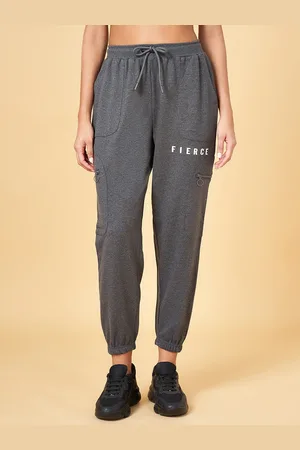 Pantaloons Women Printed Cotton Relaxed-fit Joggers