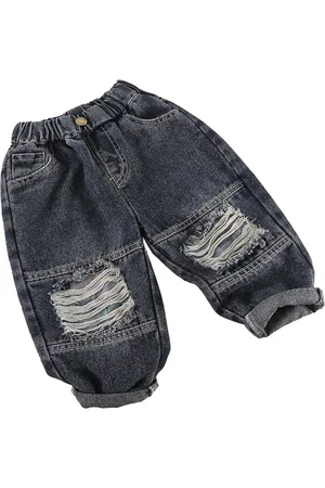 Stylecast Boys Blue Relaxed Fit Mildly Distressed Jeans