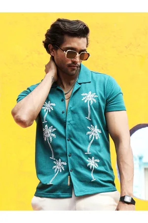 Campus Palm Tree Knit Shirt