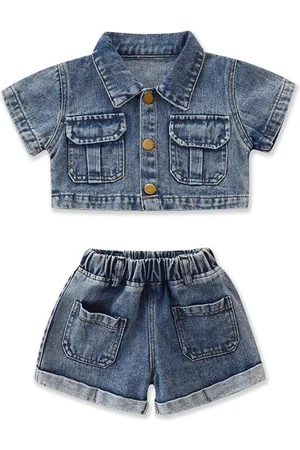Stylecast Girls Dyed Top with Shorts