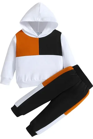 Stylecast Boys Colourblocked Hooded Top with Pyjamas