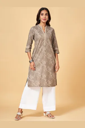 Pantaloons Floral Printed Cotton Kurta