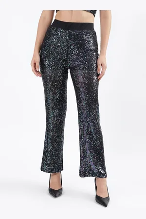 CENTRESTAGE Women Flared Trousers