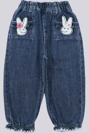 Stylecast Girls Blue Relaxed Fit Clean Look Jeans