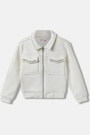 Elle Girls Shirt Collar Tailored Jacket